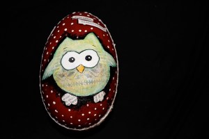 påskeegg polkadots ugle 2